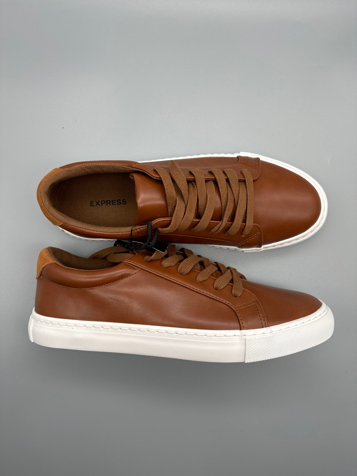 Express Faux Leather Sneaker (formal)